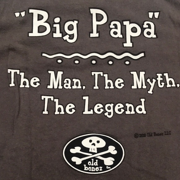 Old Bonez “That’s How I Roll” Gray Tee - Picture 5 of 10